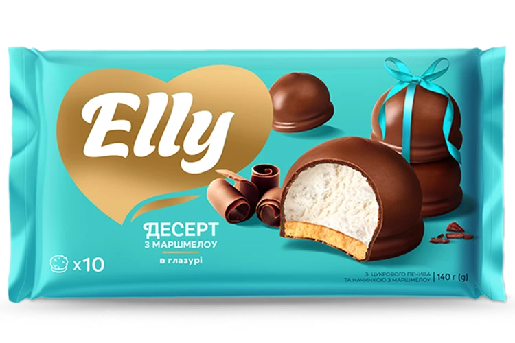ДЕСЕРТ З МАРШМЕЛОУ ГЛАЗУРОВАНИЙ - ДЕСЕРТ, ТМ «ELLY»