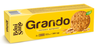 ПЕЧИВО ЦУКРОВЕ “GRANDO” - ТМ «BONI SANO»